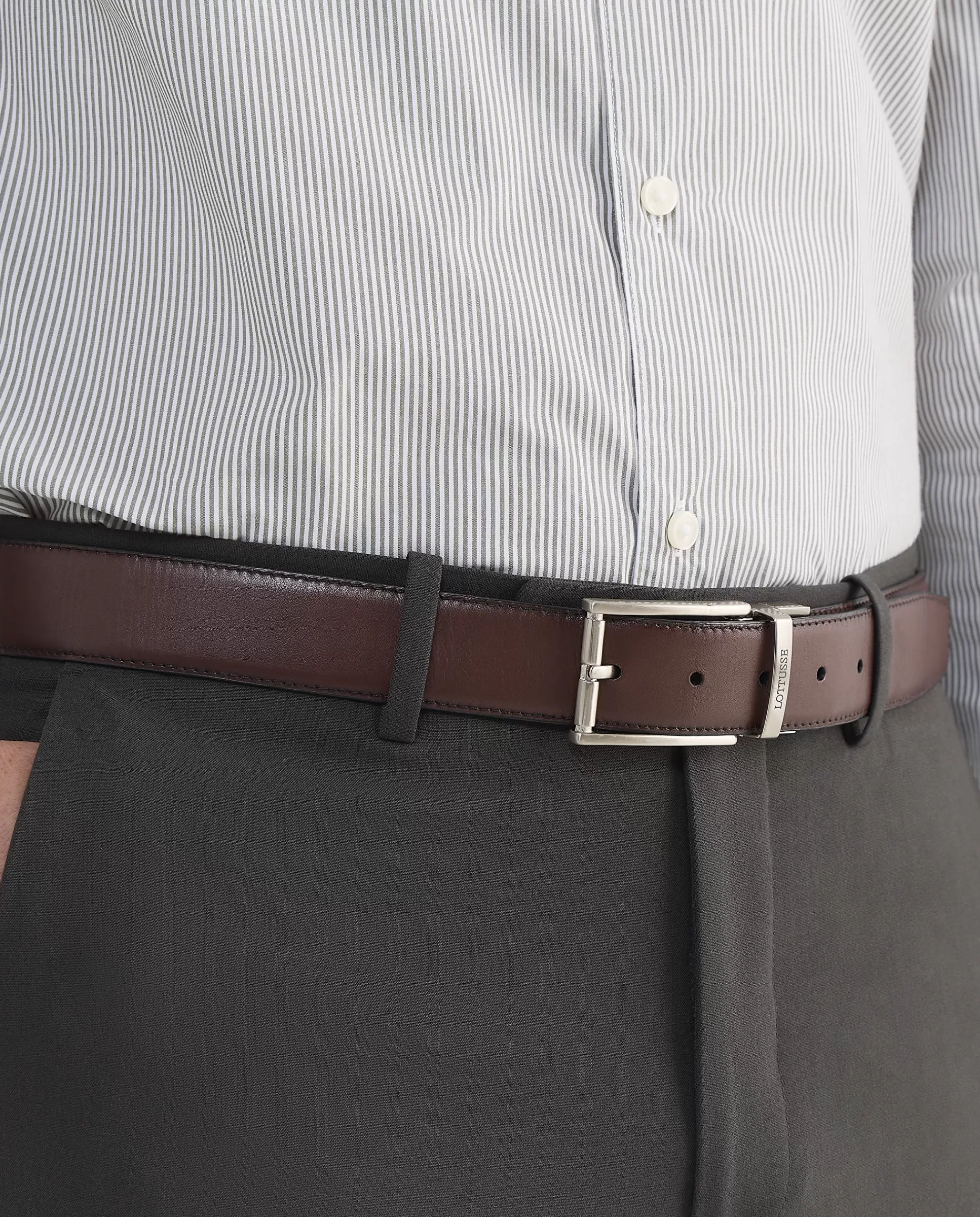 Buckle | Lottusse 1877 Belt Brown