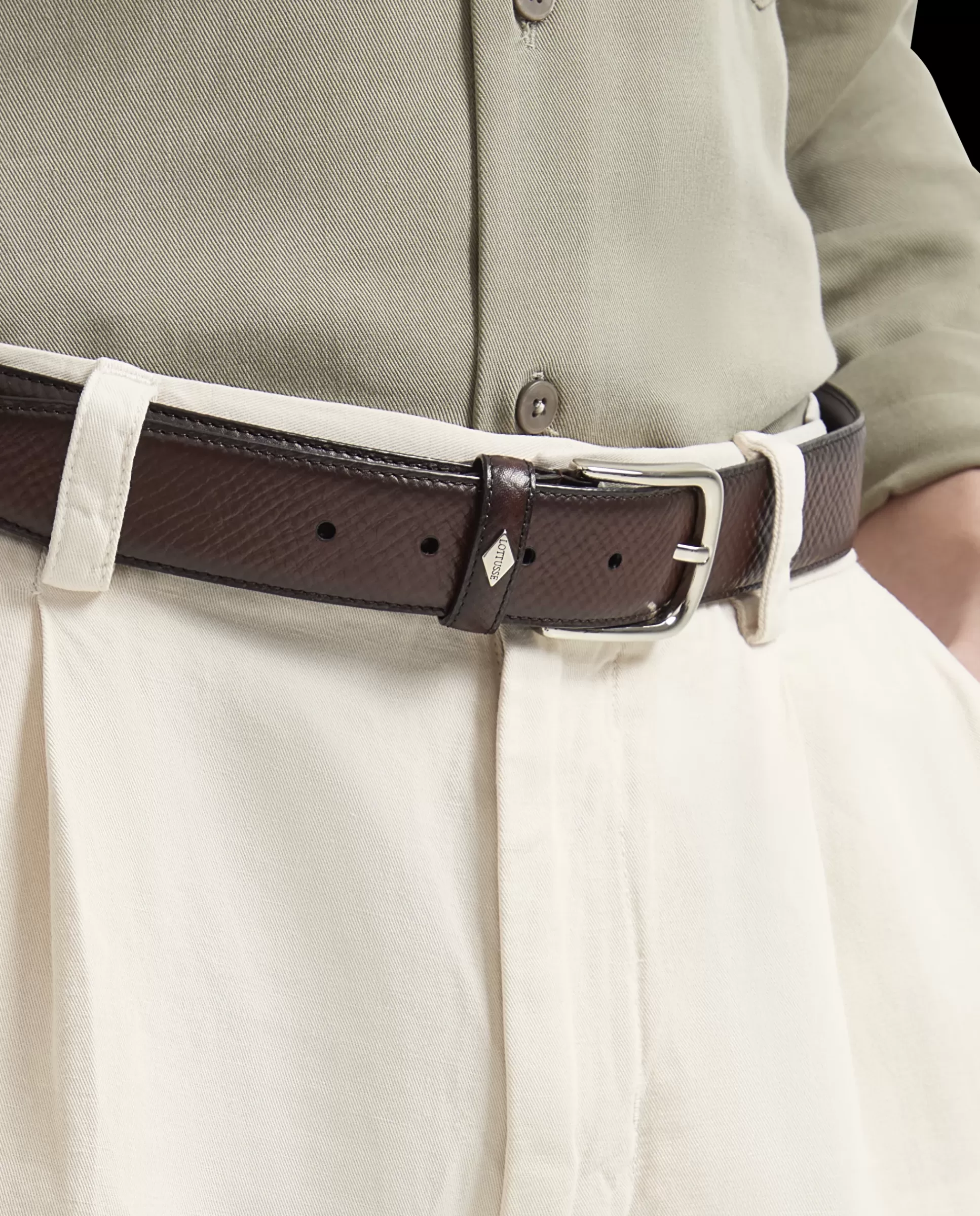 Buckle | Lottusse 1877 Belt Mocha