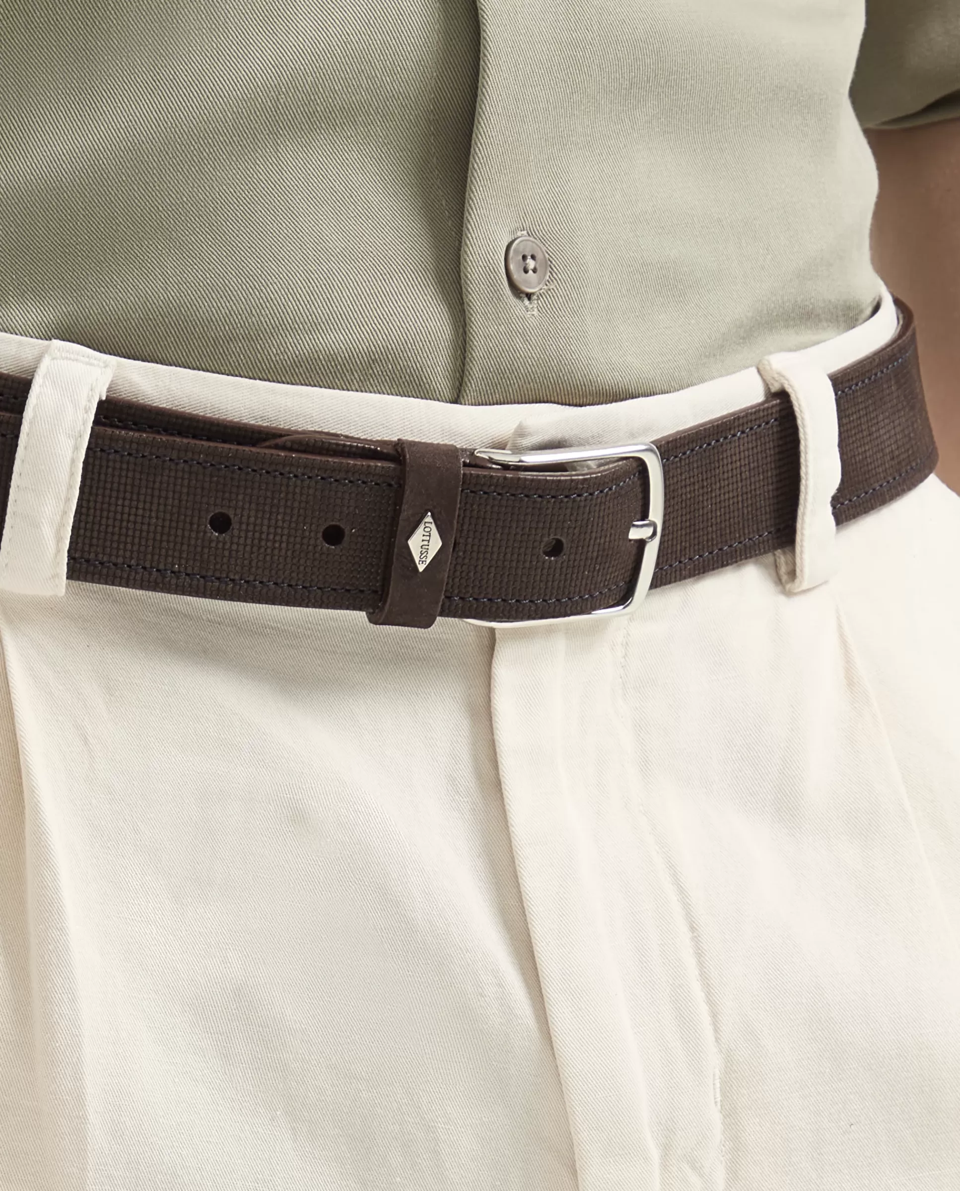 Buckle | Lottusse 1877 Belt Mocha