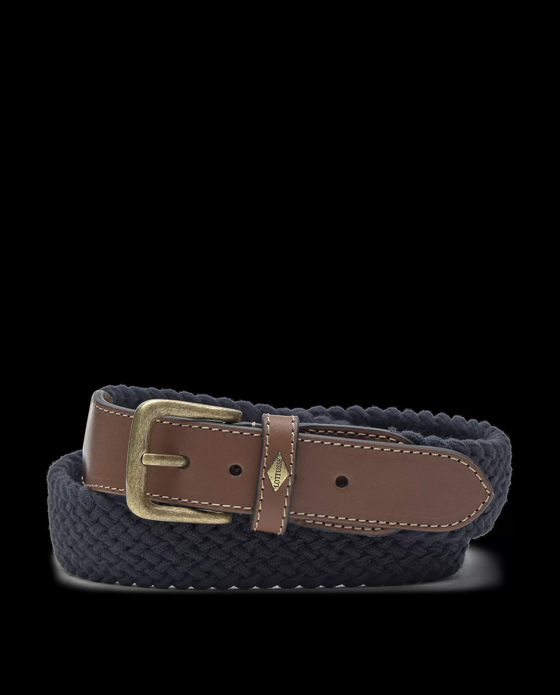 Braided | Lottusse 1877 Belt Navy