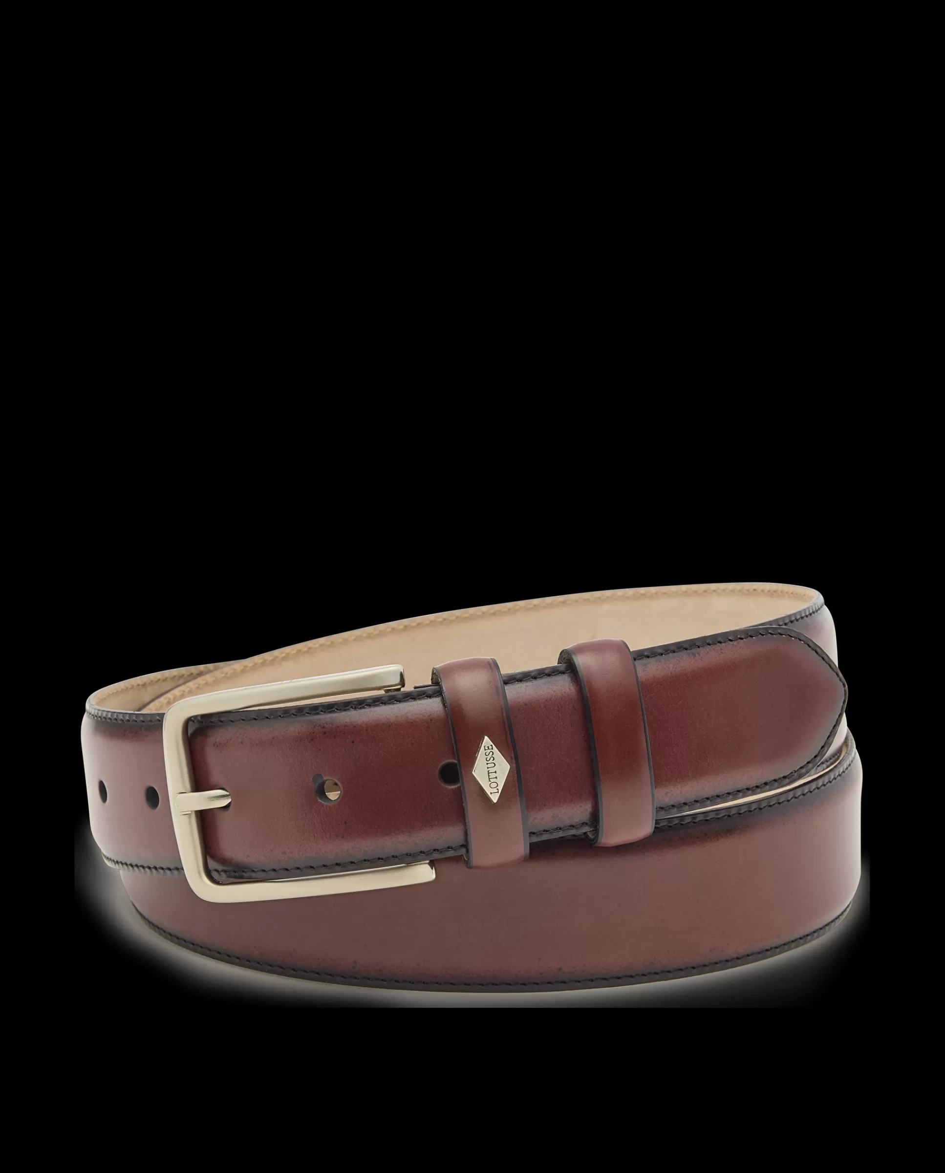 Buckle | Lottusse 1877 Belt Burgundy