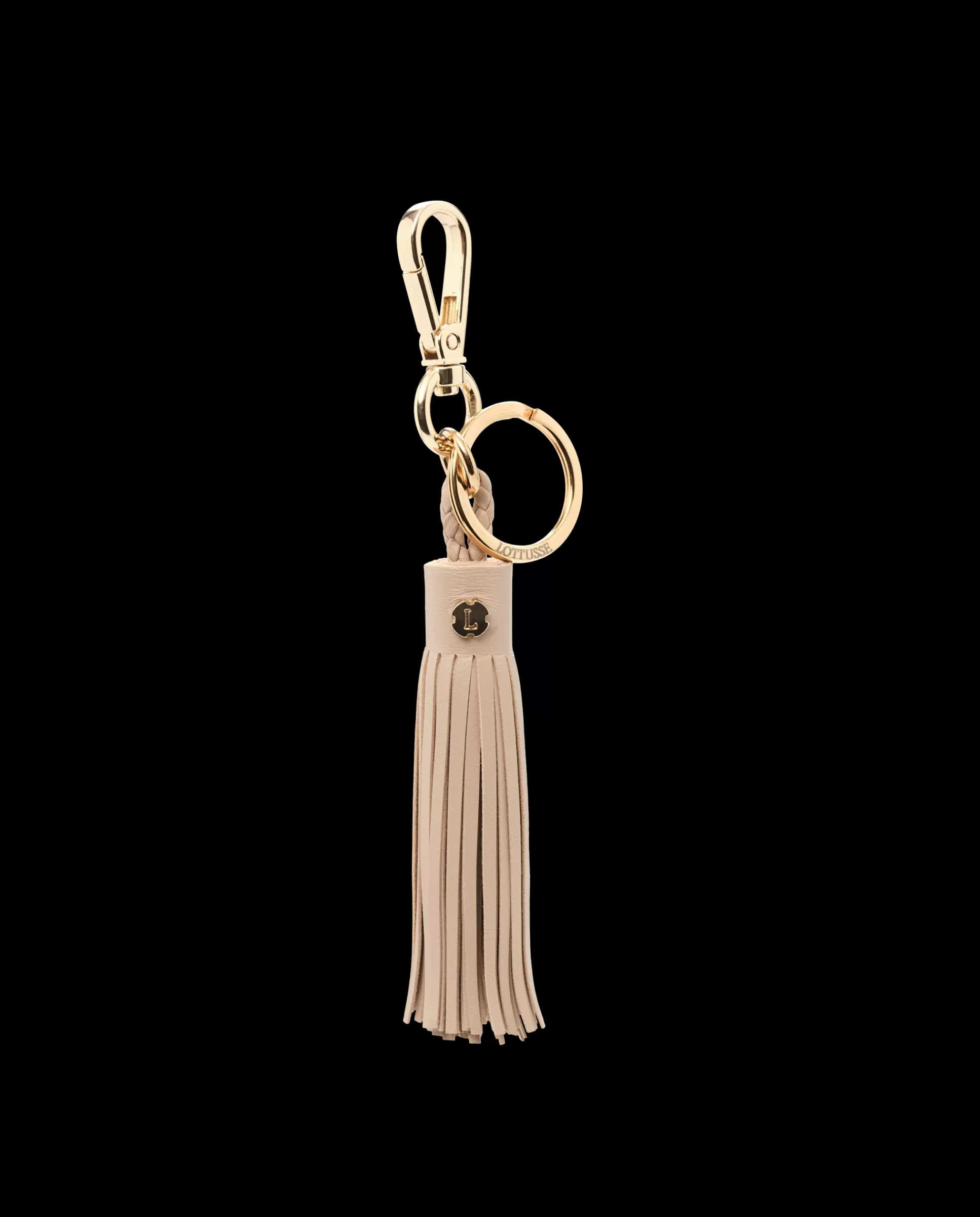 Key Holders | Key Holders | Lottusse 1877 Keyring Natural