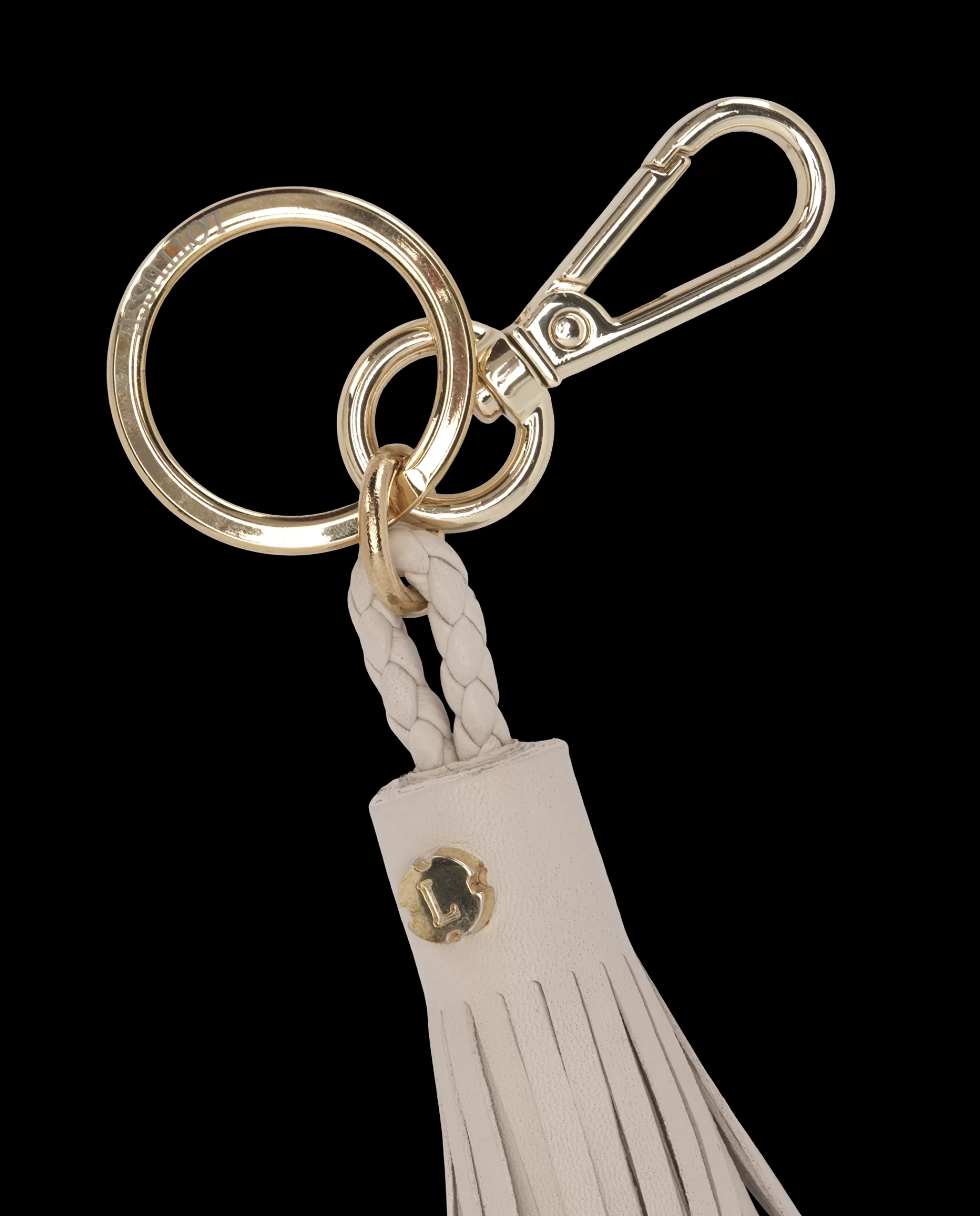 Key Holders | Key Holders | Lottusse 1877 Keyring Off-white