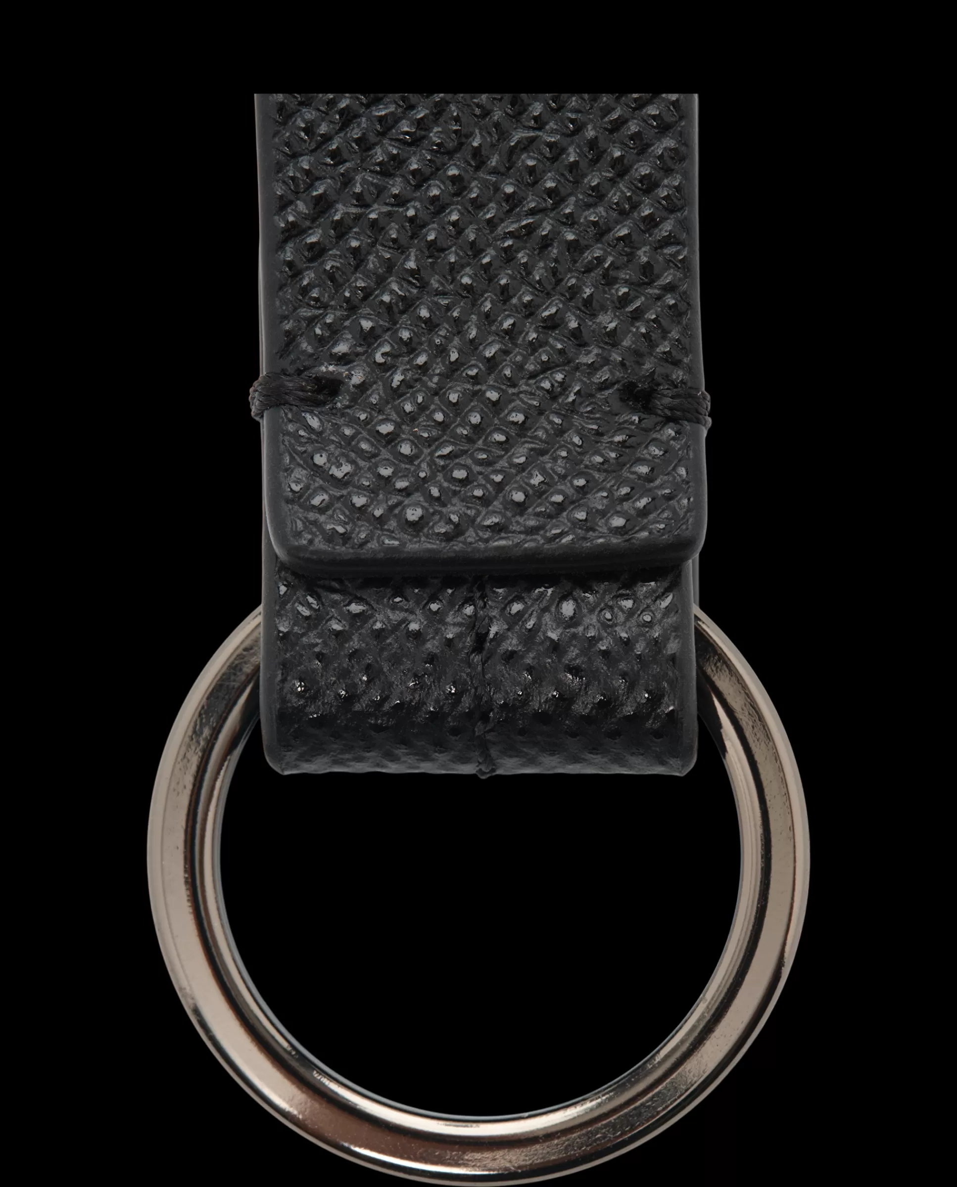 Key Holders | Lottusse 1877 Keyring Black