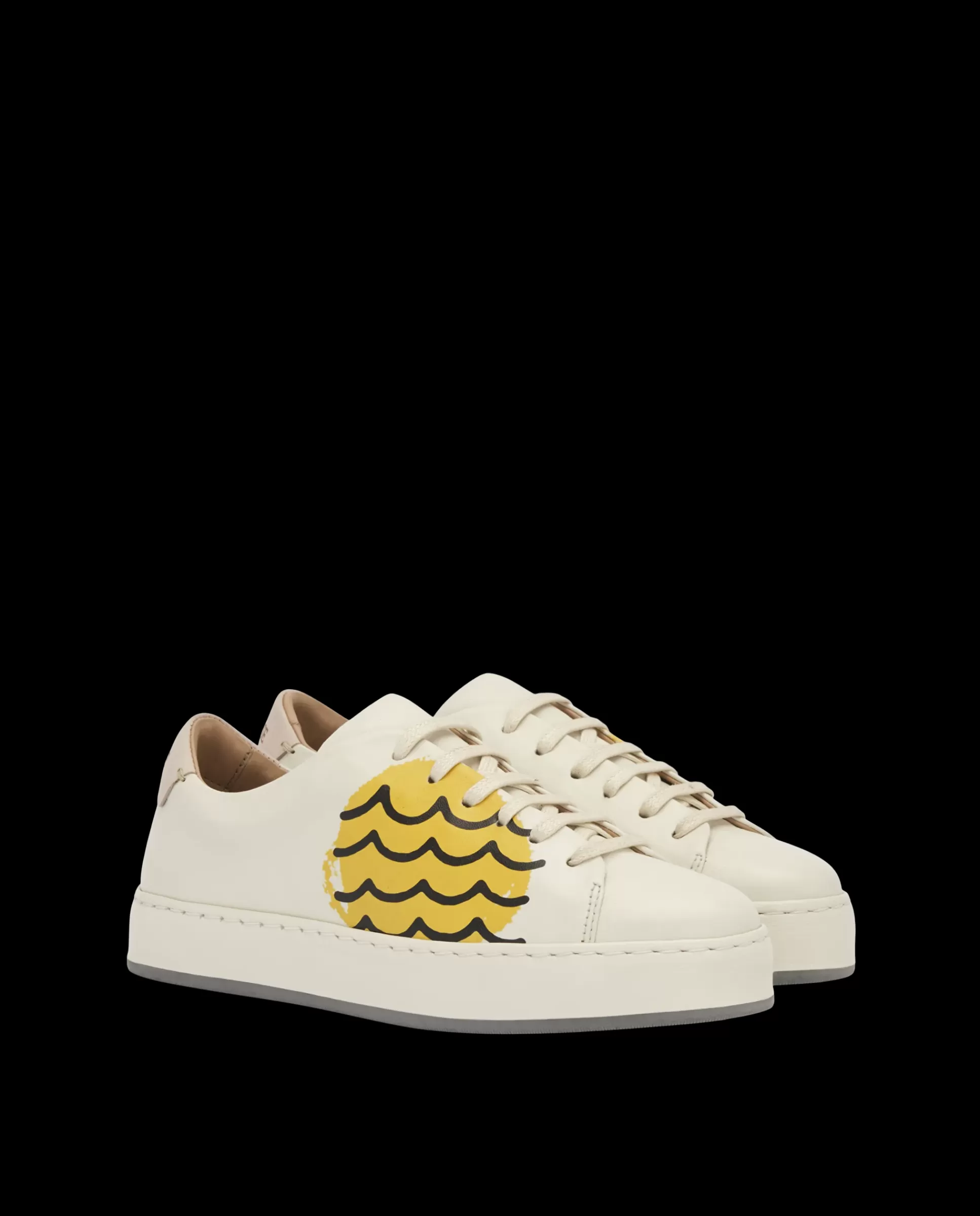 Sneakers | Lottusse 1877 Pinya-Citrus-Alphabet OffWhite