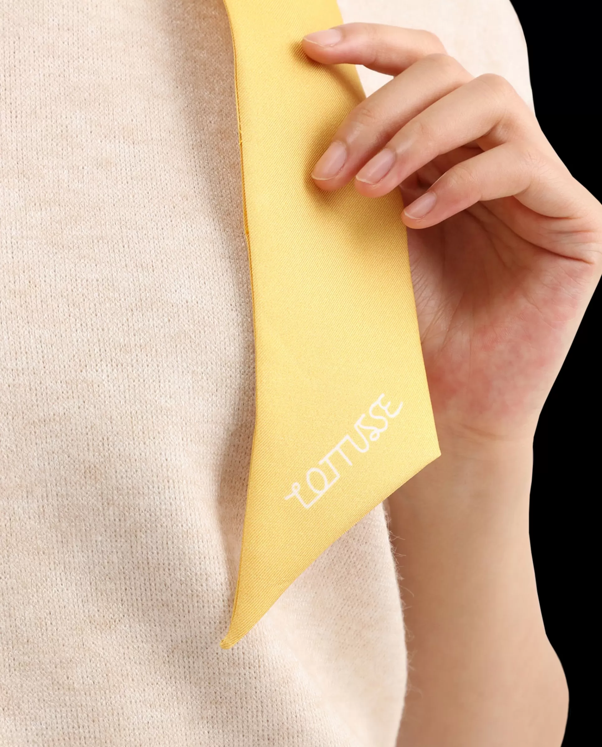 Womens Scarves | Lottusse 1877 Scarf Yellow